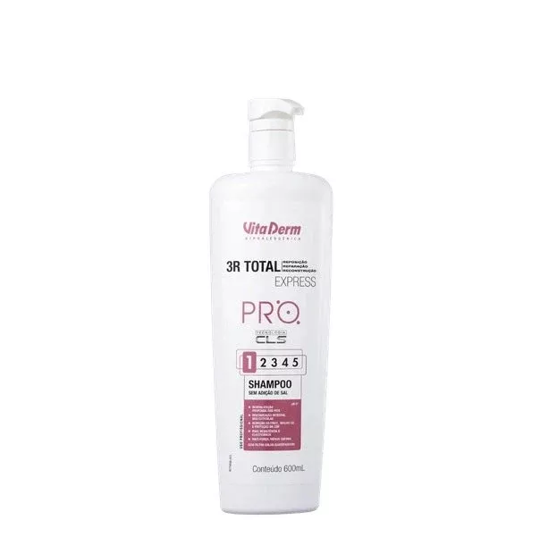 3R Total Express Damaged Hair Restore Moisturizing Shampoo 600ml – Vita Derm