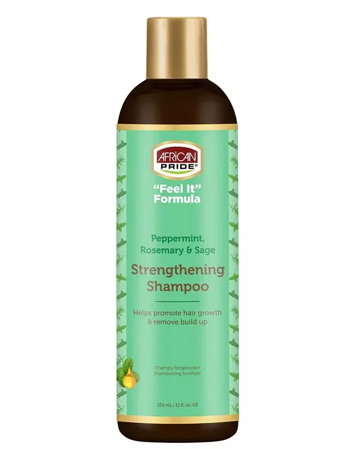 African Pride Feel It Formula Peppermint & Rosemary Strengthening Sham