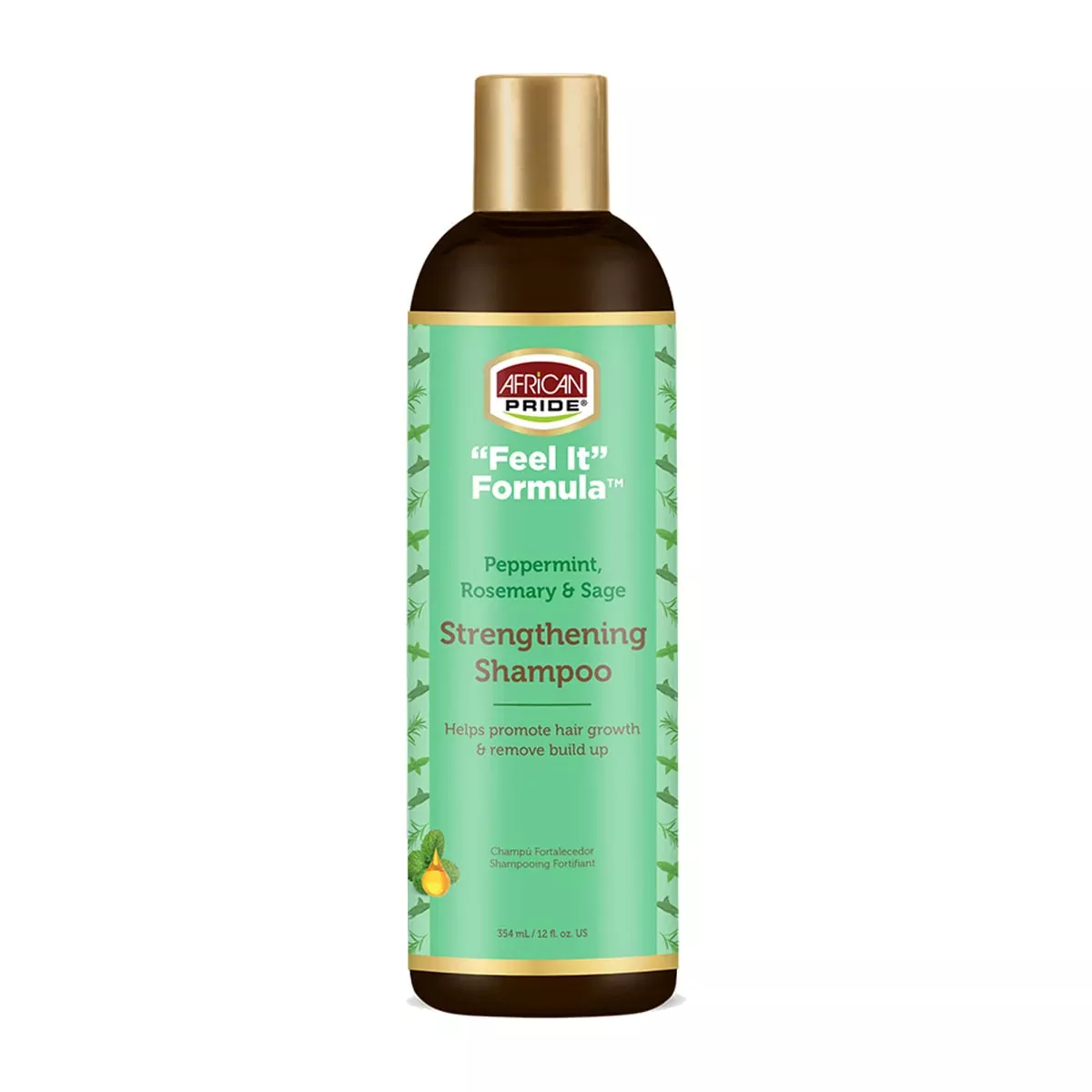 African Pride Feel It Formula Strengthening Shampoo – 12 oz