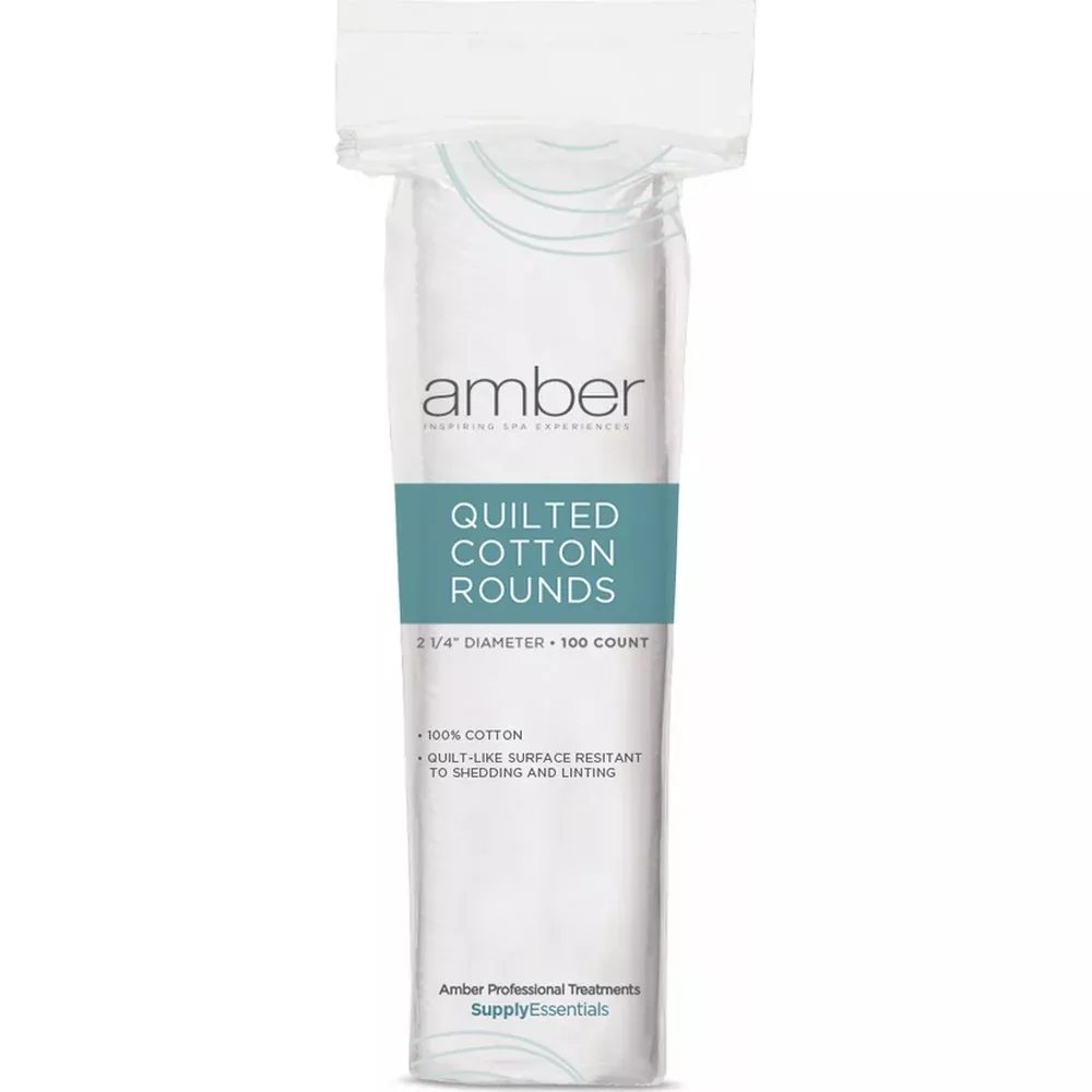 Amber Cotton Rounds / 100 Count by Amber Products