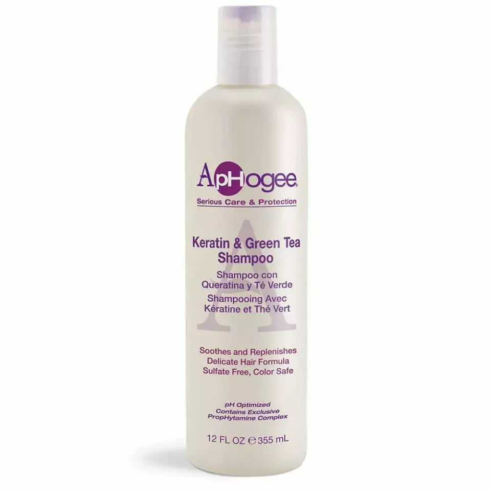 APHOGEE – Keratin & Green Tea Shampoo 12oz