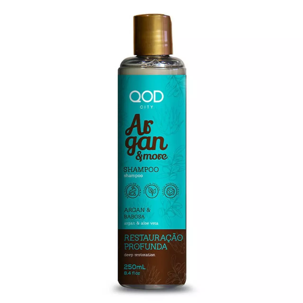 Argan & More Deep Restore Treatment Aloe Vera Babosa Shampoo 250ml – QOD