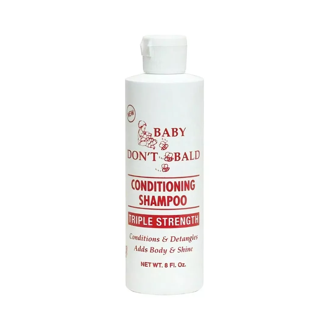 Baby Don’t Bald Conditioning Shampoo Triple Strength – 8 oz