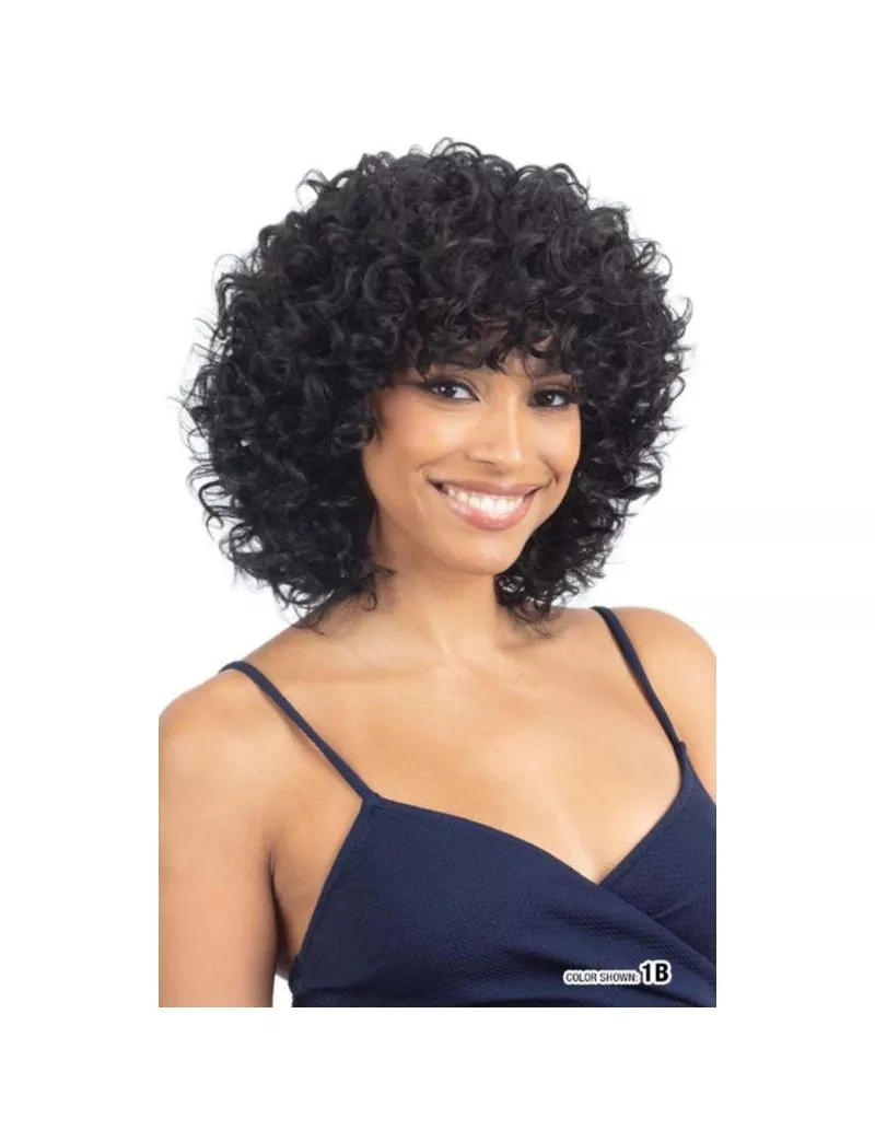 BB-011 Clair Human Hair Full Wig Model Model
