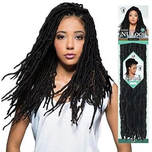 BOBBI BOSS AFRICAN ROOTS BRAID COLLECTION CROCHET NU LOCS 18″