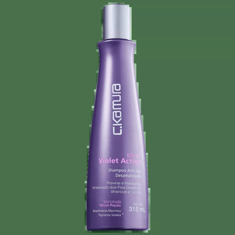 C.Kamura Silver Violet Action – Shampoo Desamarelator 315ml
