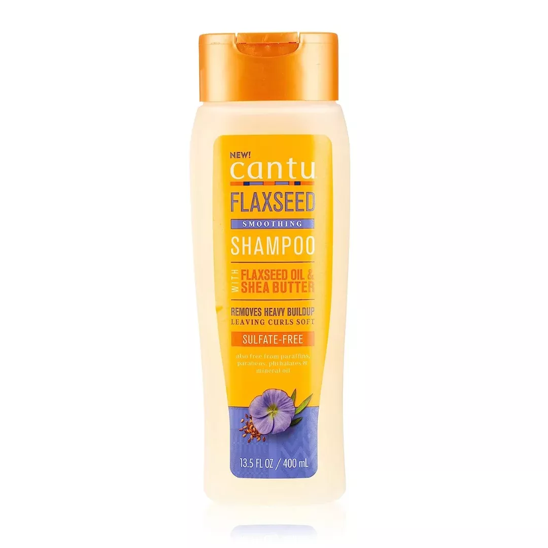 Cantu Flaxseed Sulfate-Free Exfoloating Shampoo with Flaxseed Oil & Sh