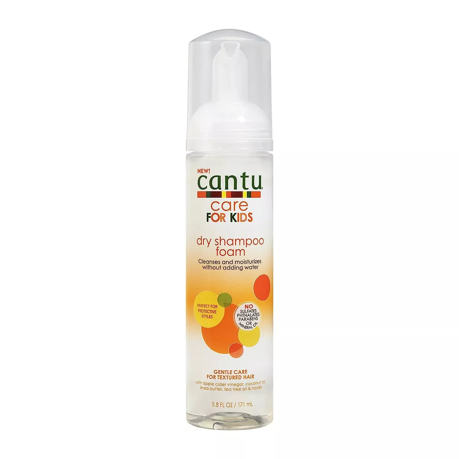 Cantu Kids Cowash Foam, Nill, 5.8 Fl Oz