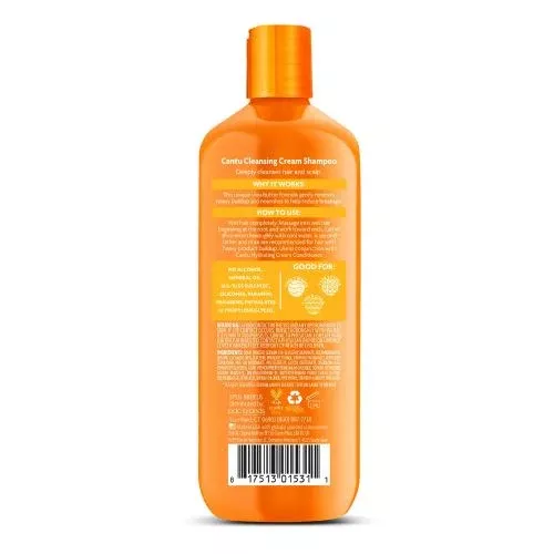 Cantu Shea Butter for Natural Hair Sulfate-Free Cleansing Cream Shampo
