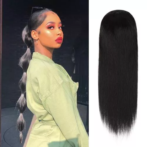 Celebrity 100% Virgin Human Hair Drawstring Ponytail Straight (22″-26″