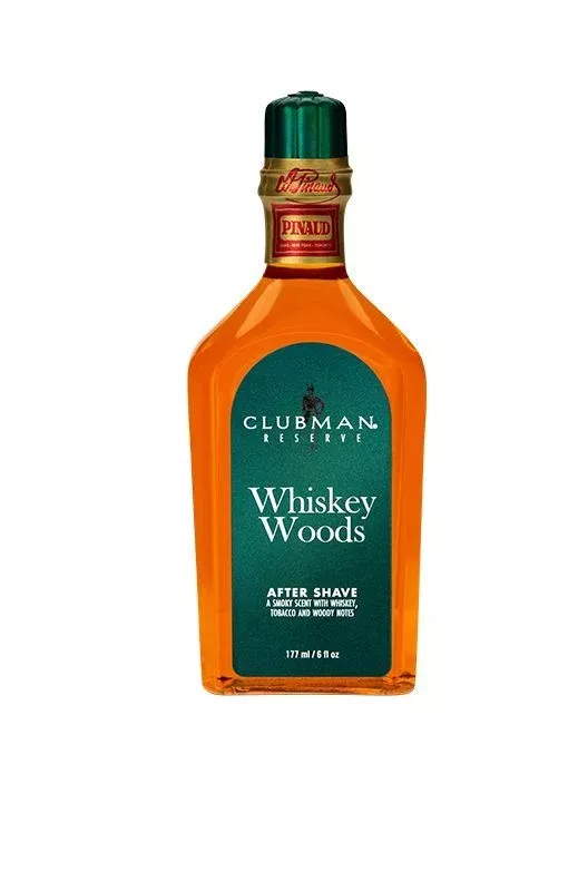 Clubman Pinaud Reserve Whiskey Woods After Shave (6 oz)