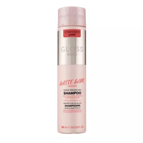Hask Unwined Gloss Boss Shine Enhancing Shampoo White Wine 10.2oz