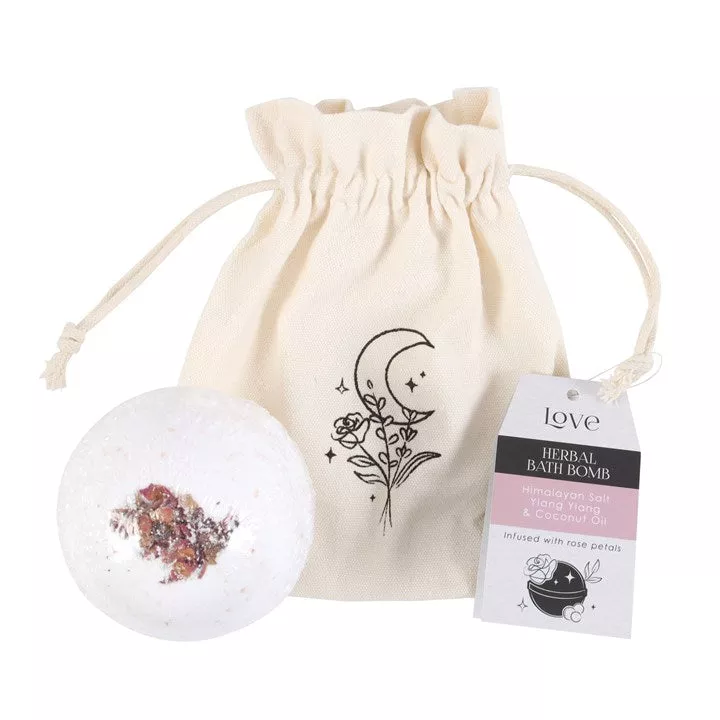 ‘Love’ Herbal Ylang Ylang Bath Bomb