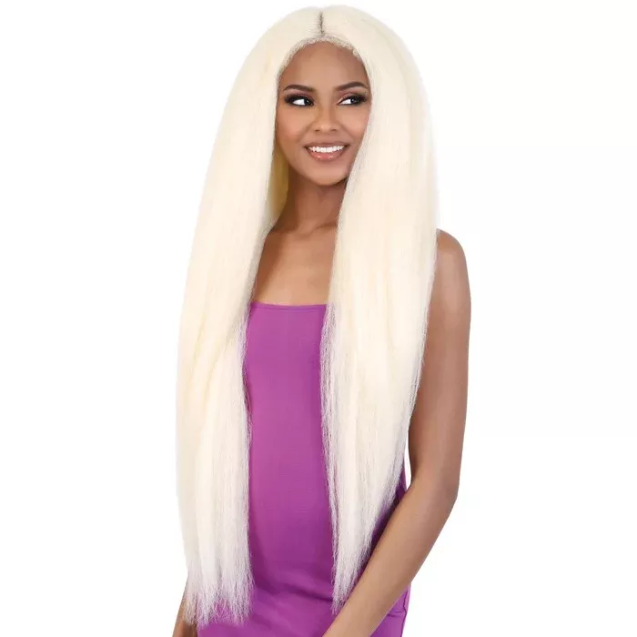 Motown Tress Glam Touch Human Hair Blend Glueless HD Lace Deep Part Wig - HBL BLOW