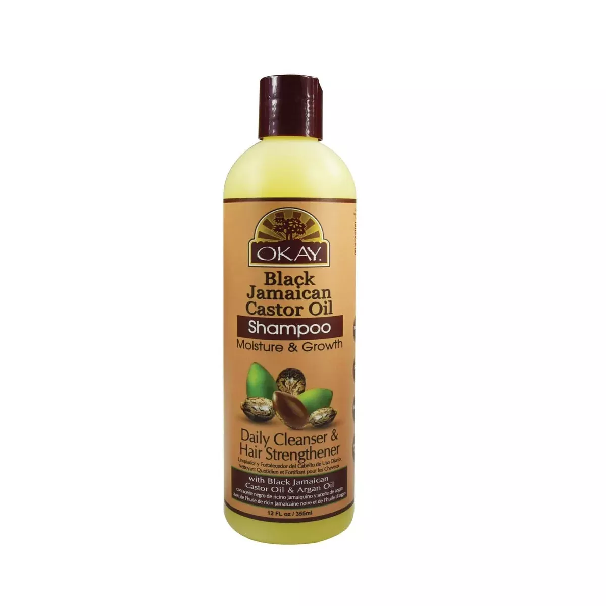 OKAY – Jamaican Black Castor Oil Shampoo 12oz