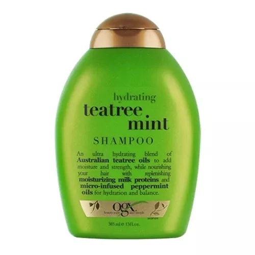 Organix Hydrating Teatree Mint Shampoo 13oz