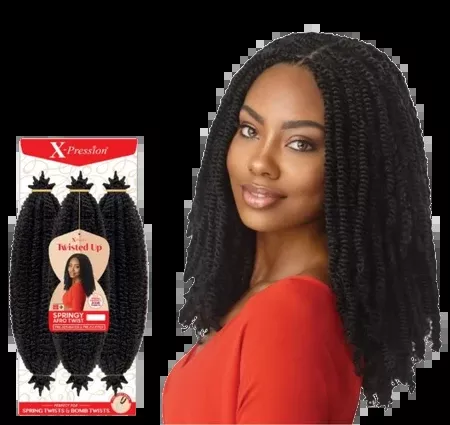 Outre Twisted Up Springy Afro Twist 16″ 3x