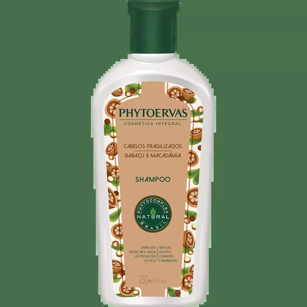 Phytoervas Shampoo Fragile Hair Baba and Macadamia 250ml