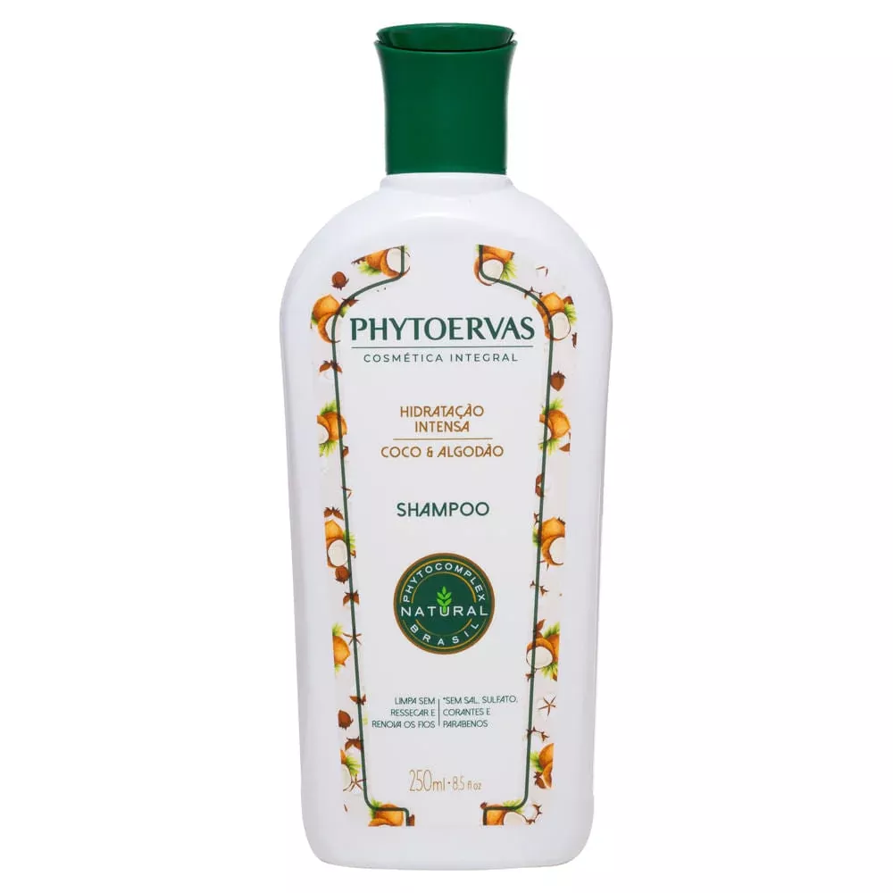 Phytoervas Shampoo Intense Hydration Coconut and Cotton 250ml