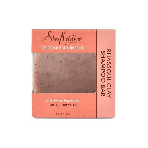 Shea Moisture Coconut n hibiscus Rhassoul Clay Shampoo Bar 4.5oz