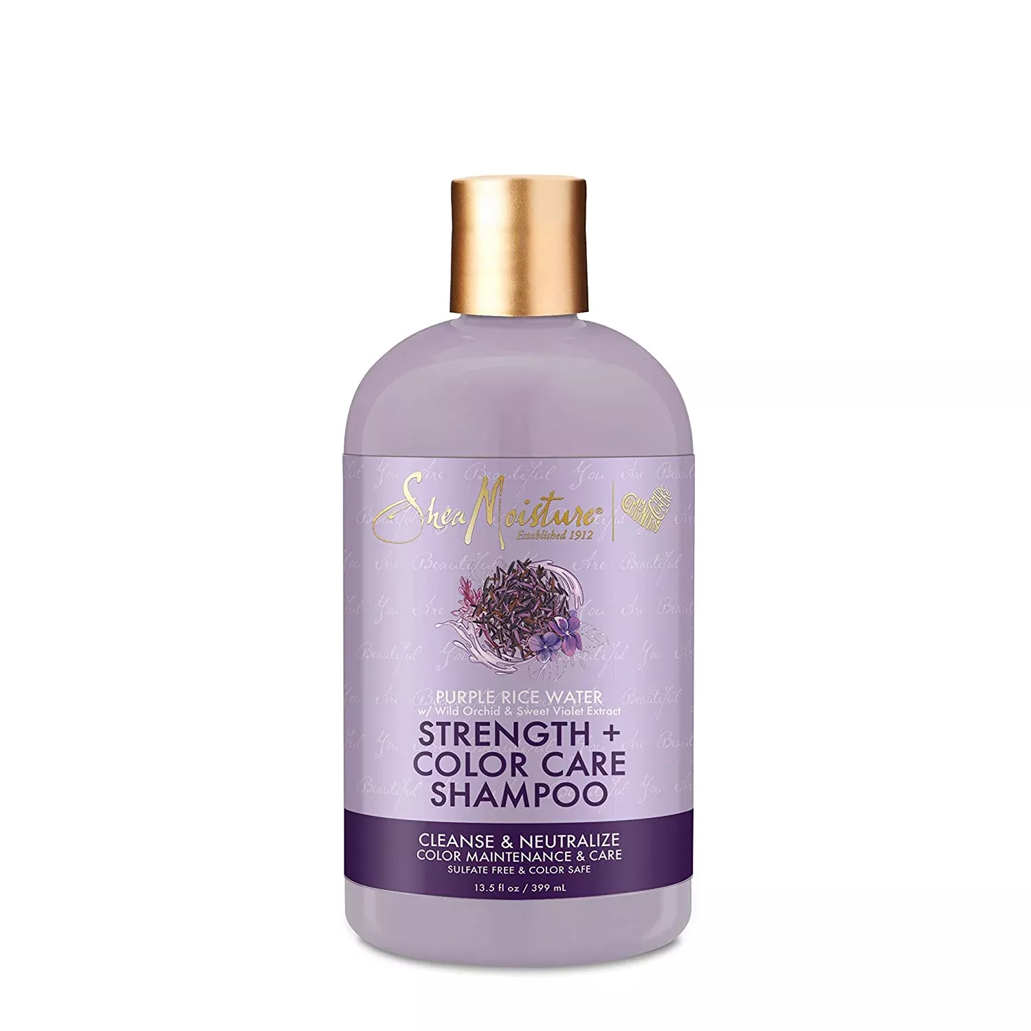 SheaMoisture Purple Rice Water Strength + Color Care Shampoo for Damag