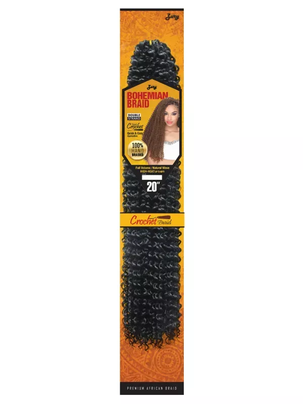 ZURY CROCHET BRAID BOHEMIAN BRAID 20″