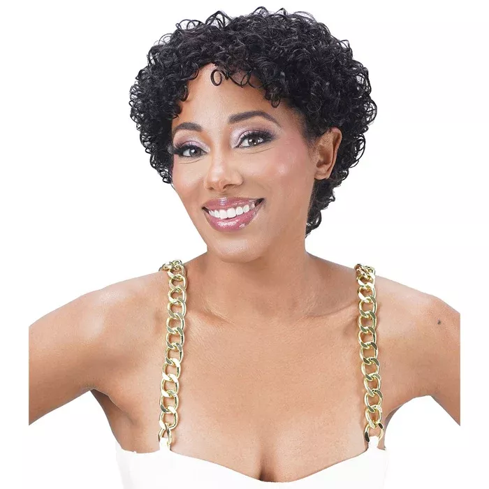 Zury Sis Ms. Wisdom Salt & Pepper 100% Human Hair Full Wig – HR-ISABEL
