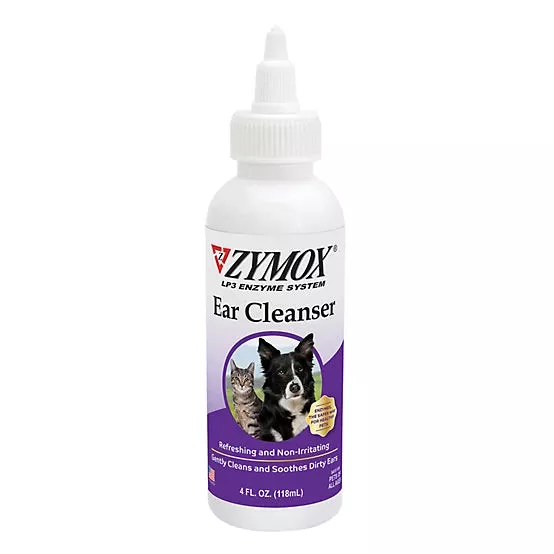 ZymoxCruelty-Free Pet Ear Cleanser for Dogs and Cats, 4 oz.